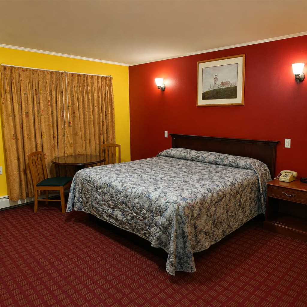 Cozy King Room Interior